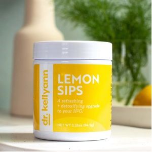 Dr. Kellyann Lemon sips